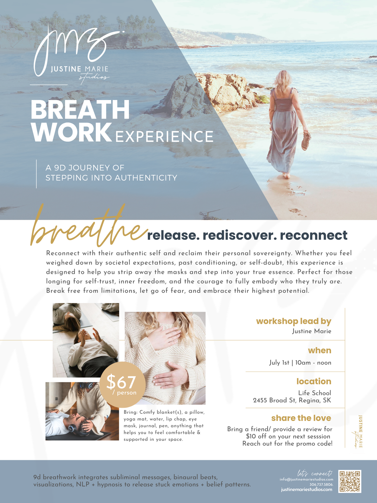 Breathe with JMS | 9d Breathwork | Stepping Into Authenticity: July 1st