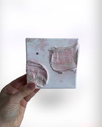 Original Artwork | 4x4" Canvas | Birthstone Series - October