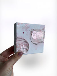 Original Artwork | 4x4" Canvas | Birthstone Series - October