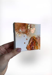 Original Artwork | 4x4" Canvas | Birthstone Series - November