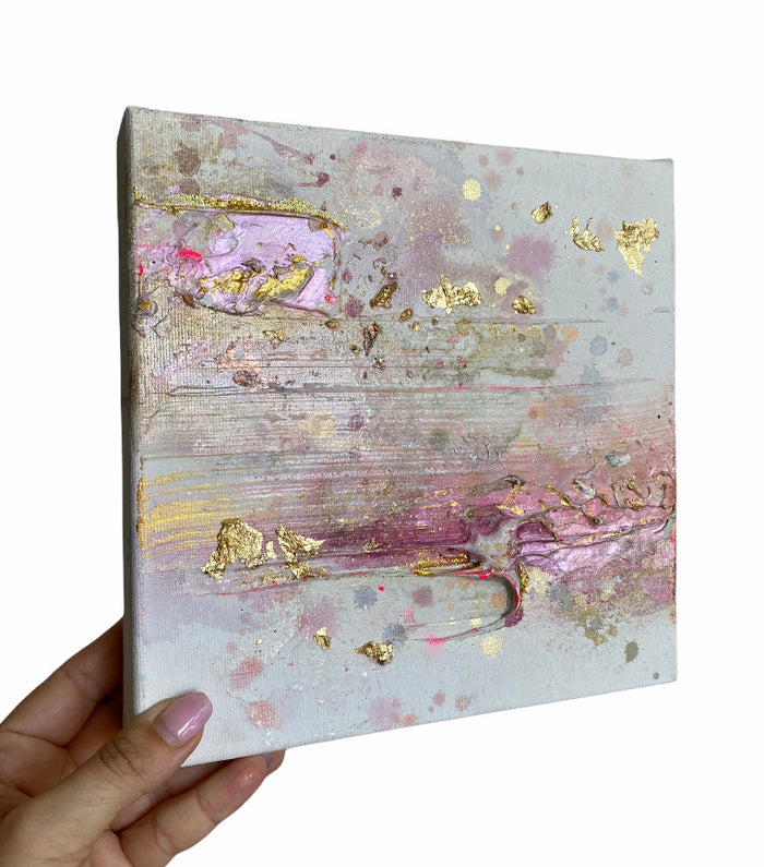 Original Artwork | 8x8" Canvas | Happy Hour