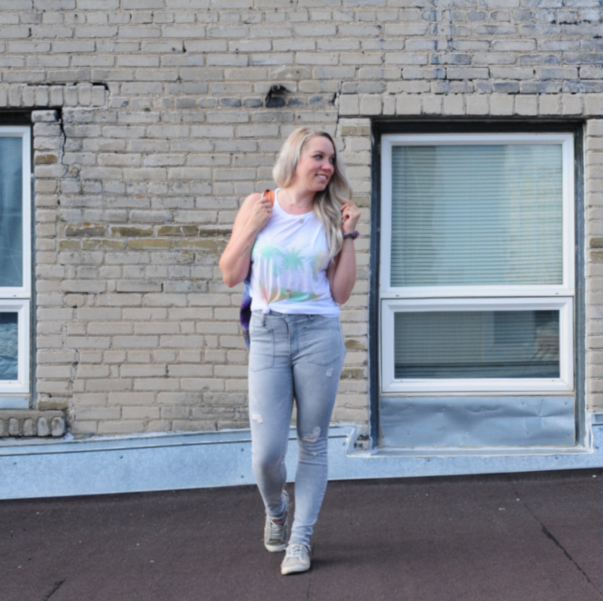 Take Me To Cali Palm Tank | JMS x Bella