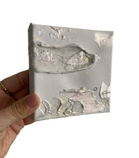 Original Artwork | 4x4" Canvas | Birthstone Series - April