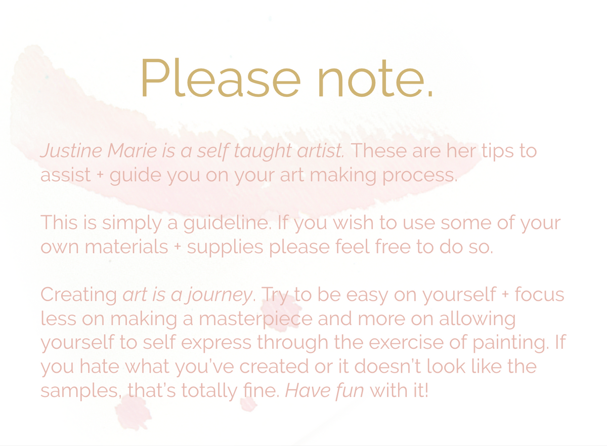 Art Kit | Watercolour 101 with JMS