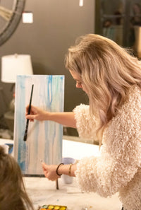 Paint with JMS | Watercolour on Canvas Art Workshop: March 6th