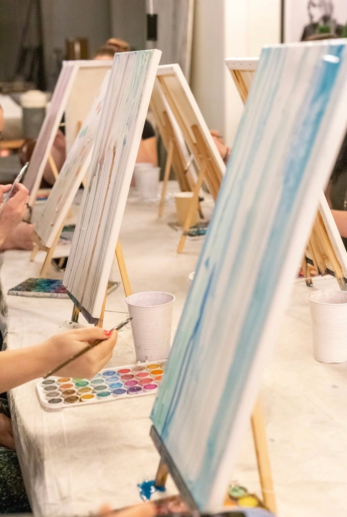 Paint with JMS | Watercolour on Canvas Art Workshop: March 6th