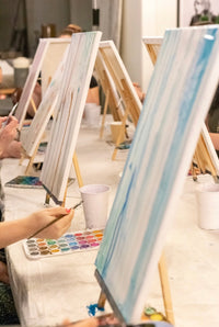 Paint with JMS | Watercolour on Canvas Art Workshop: March 6th