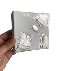 Original Artwork | 4x4" Canvas | Birthstone Series - June