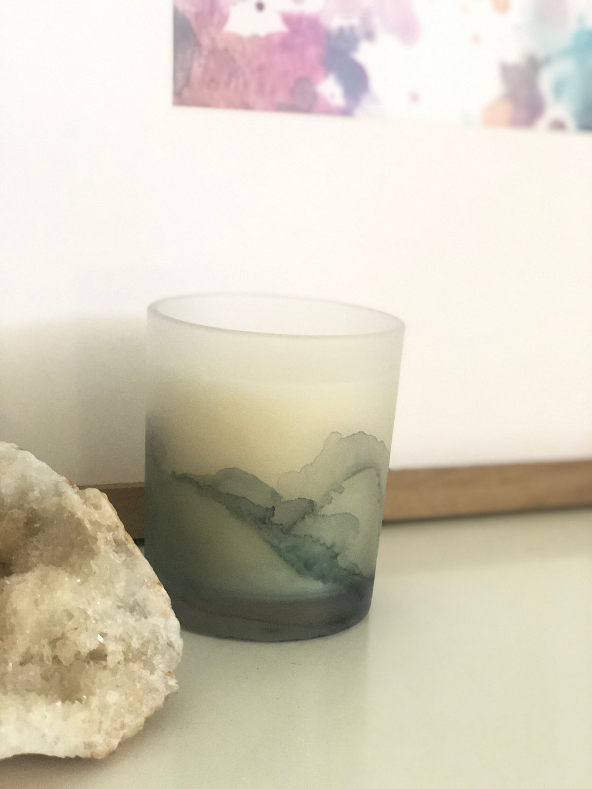 Premium Candle | Coconut + Soy Blend | Overcast