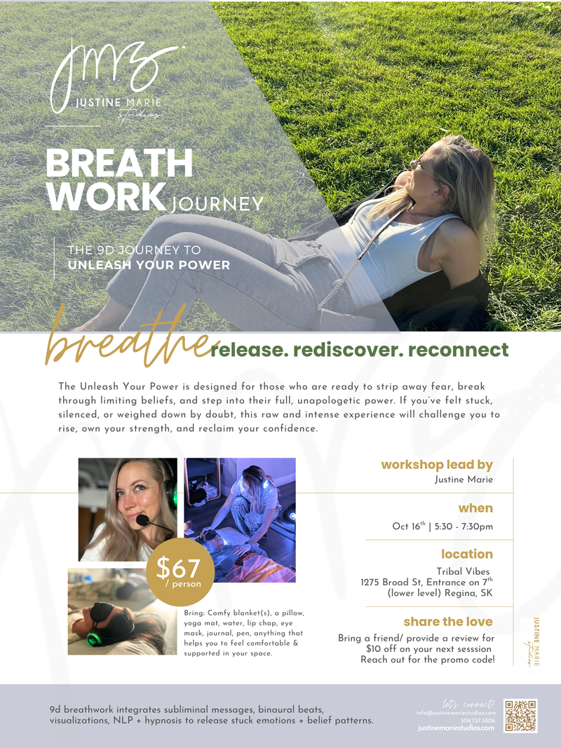 Breathe with JMS | 9d Breathwork | Unleashing Your Power: Oct 16th