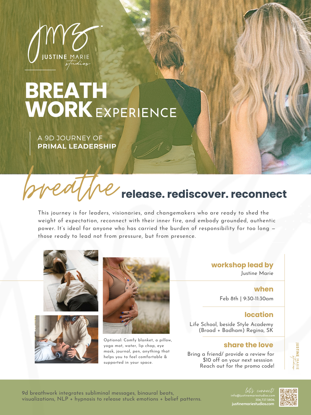 9d Breathwork | Primal Leadership: Feb 8th