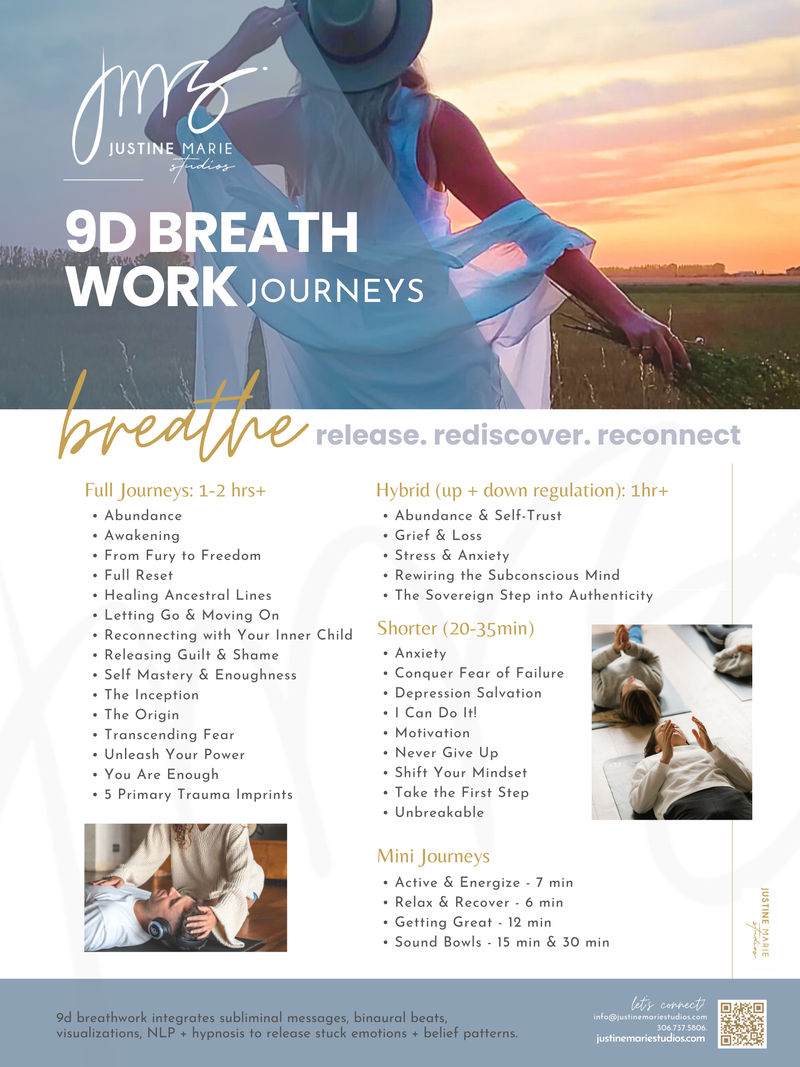 Breathe with JMS | 9d Breathwork | 1:1 In Person