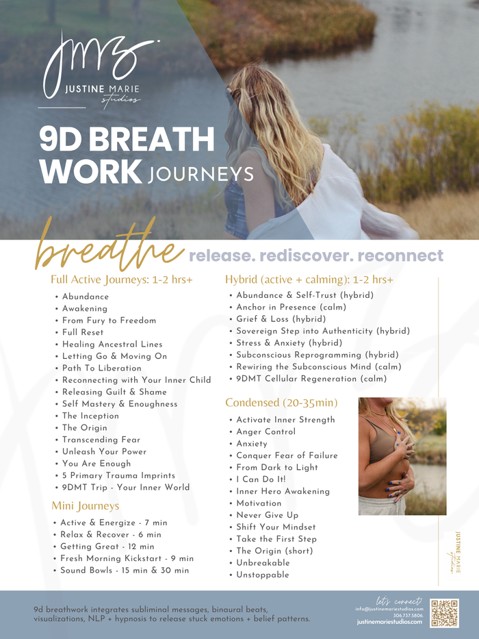 Breathe with JMS | 9d Breathwork | 1:1 Private - In Person Journey
