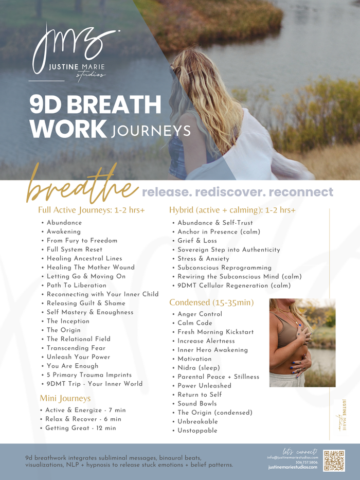 Breathe with JMS | 9d Breathwork | 1:1 Private - In Person Journey