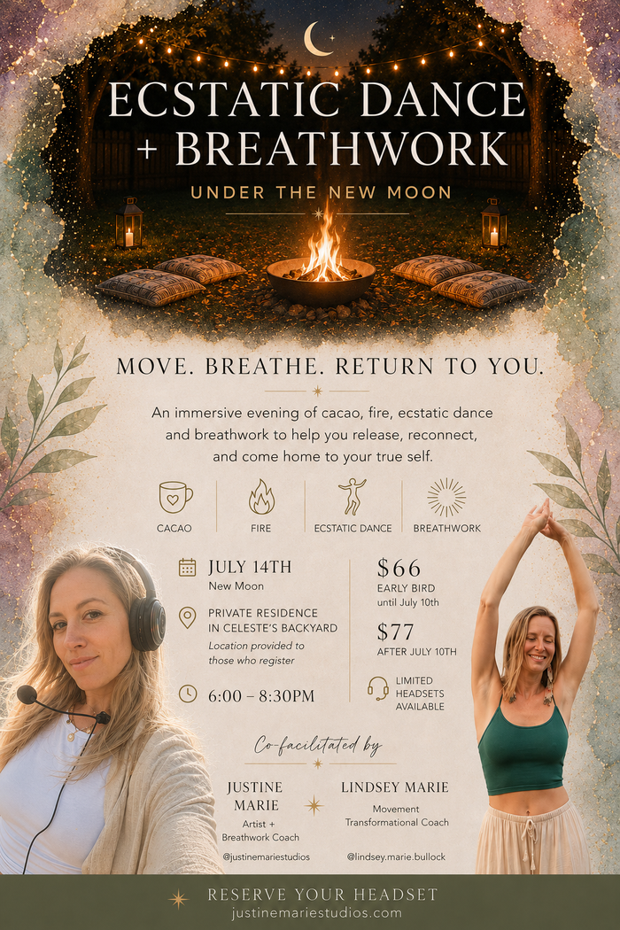 9D Breathwork + Ecstatic Movement | Return To Self | July 14th