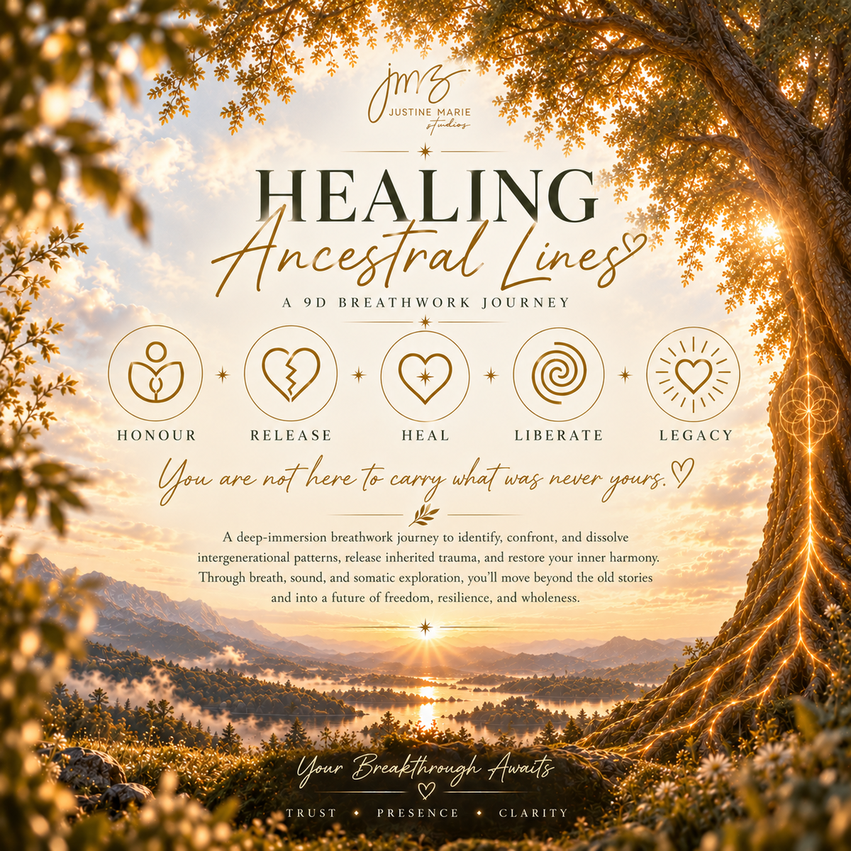 9D Breathwork | Healing Ancestral Lines | September 23rd