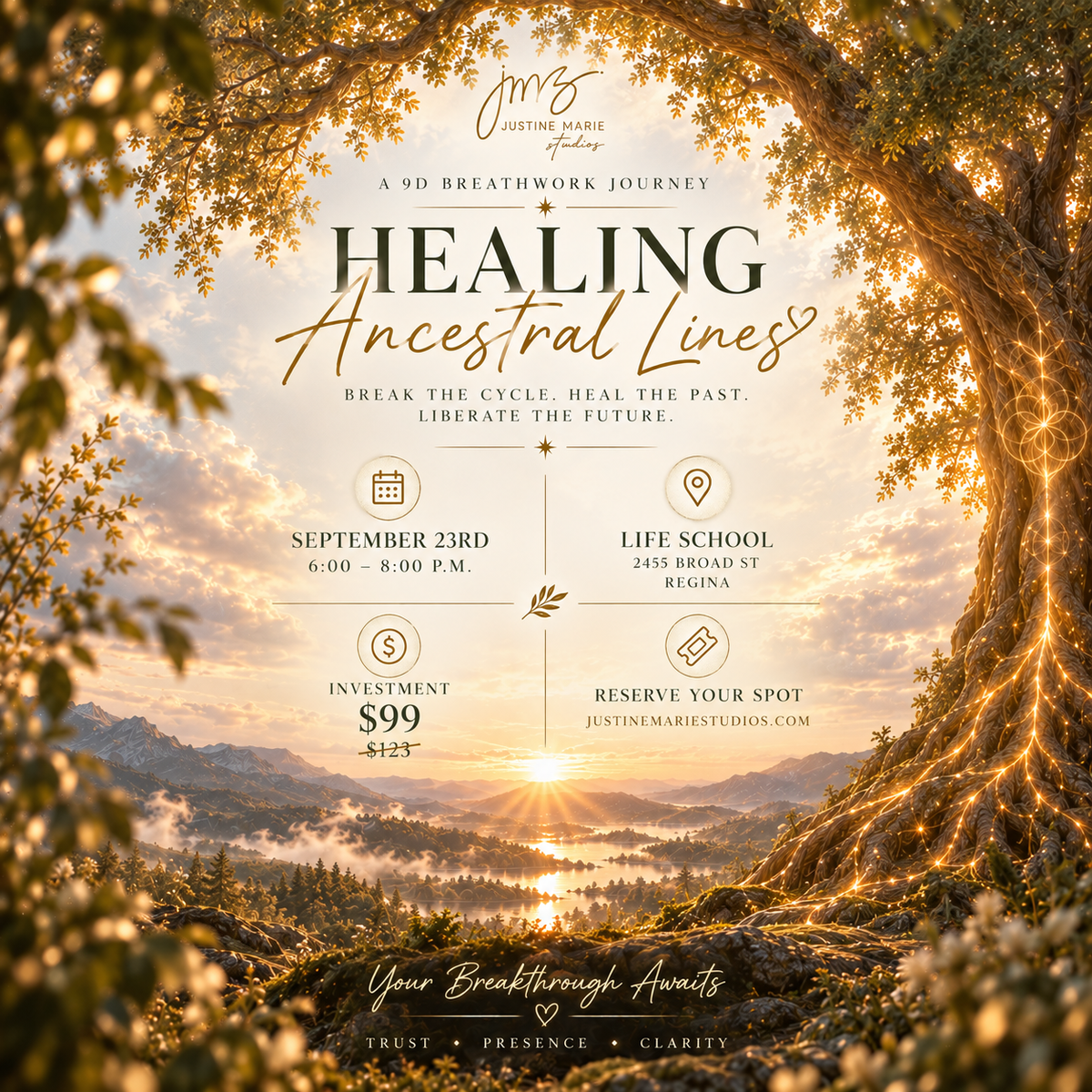 9D Breathwork | Healing Ancestral Lines | September 23rd