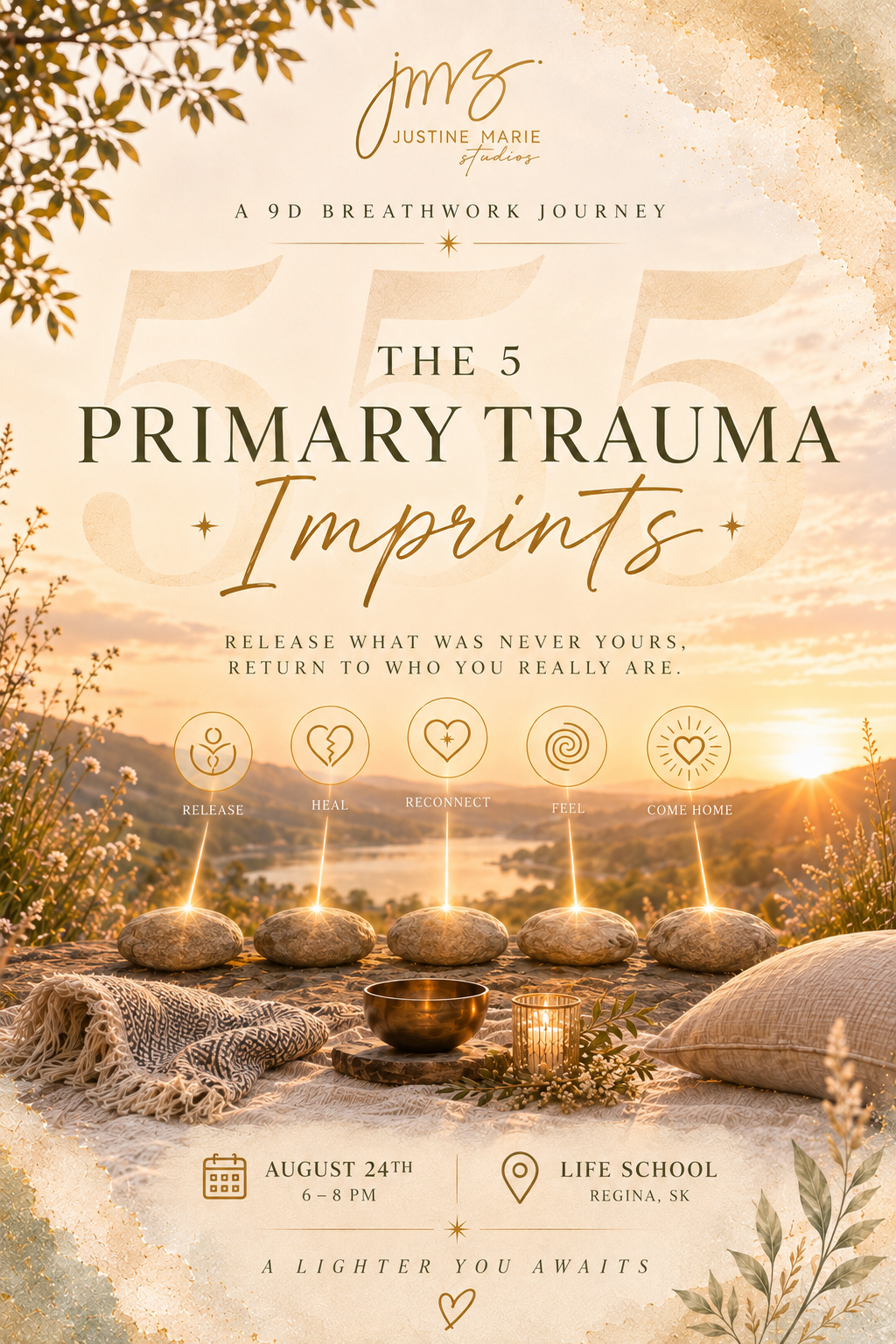 9D Breathwork | 5 Primary Trauma Imprints | August 24th