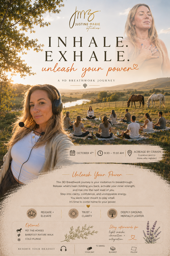 9D Breathwork | Unleash Your Power | October 4th