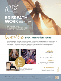 Birthday Breathwork, Yoga, Reiki + Soundbath | Return to Self: May 23rd