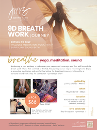 Birthday Breathwork, Yoga, Reiki + Soundbath | Return to Self: May 23rd