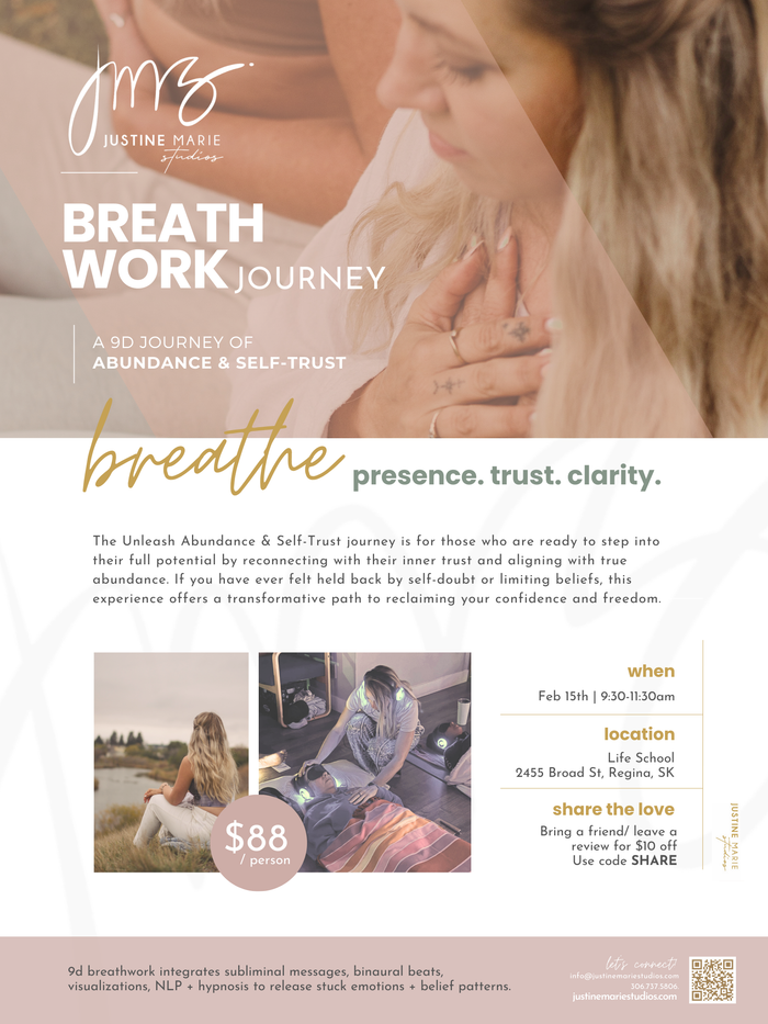 Breathe with JMS | 9d Breathwork | Abundance + Self Trust: Feb 15th