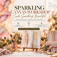 Paint with JMS | Sparkling Canvas Art Workshop - Pilot Butte | December 10, 2026