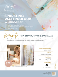 Paint with JMS | Sparkling Canvas Art Workshop