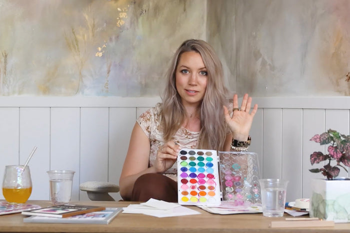 Watercolour 101: A Step-By-Step Guide to Painting, Play + Creative Expression