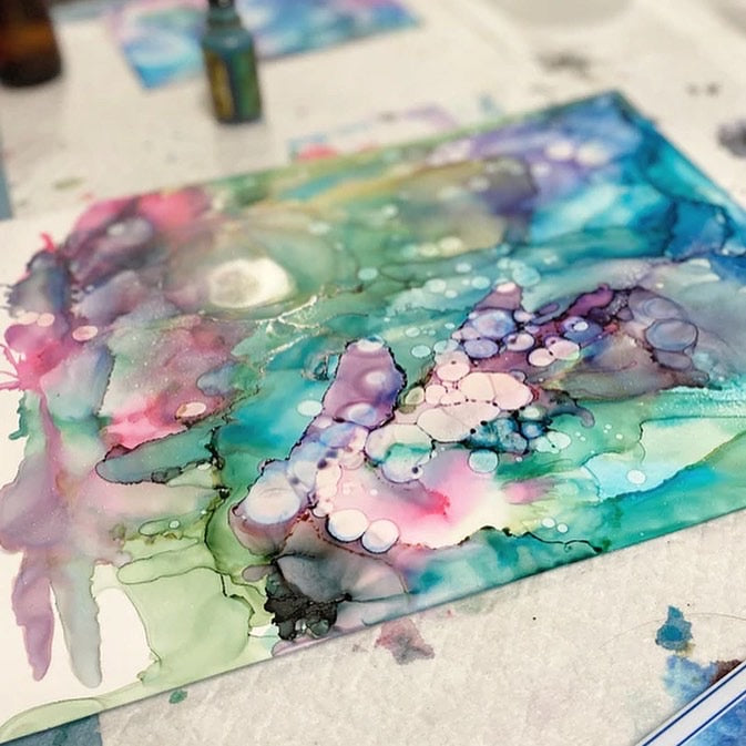 Paint with JMS | Ink Art Workshop