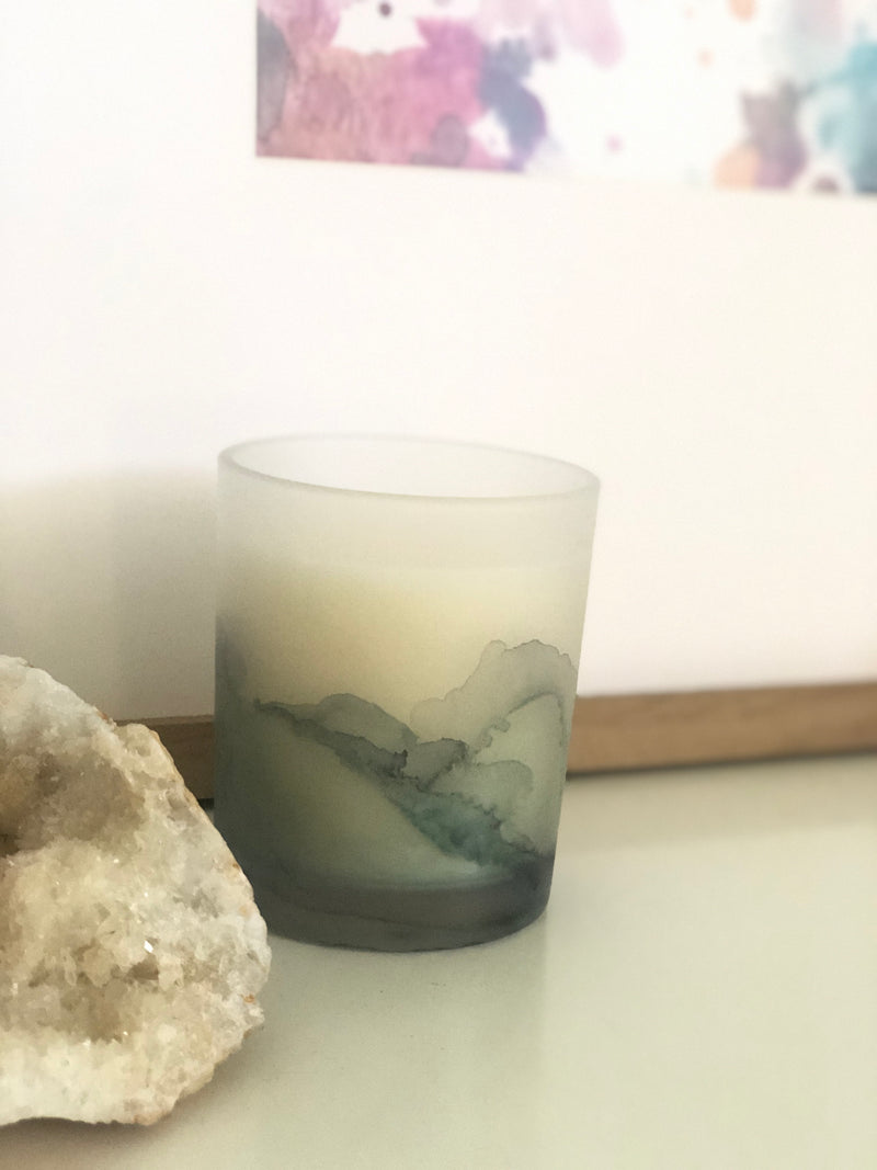 Premium Candle | Coconut + Soy Blend | Overcast